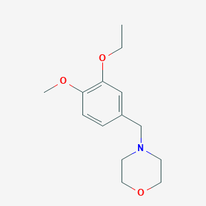 4-(3-ethoxy-4-methoxybenzyl)morpholine