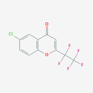 6-chloro-2-(pentafluoroethyl)-4H-chromen-4-one