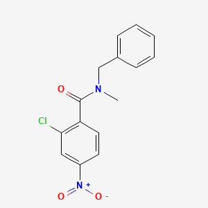 N-benzyl-2-chloro-N-methyl-4-nitrobenzamide