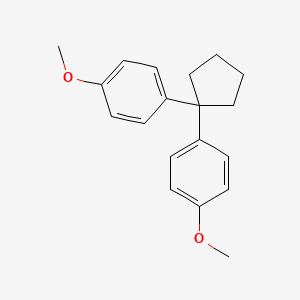 1,1'-(1,1-cyclopentanediyl)bis(4-methoxybenzene)