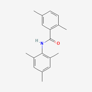 molecular formula C18H21NO B5744651 N-mesityl-2,5-dimethylbenzamide 