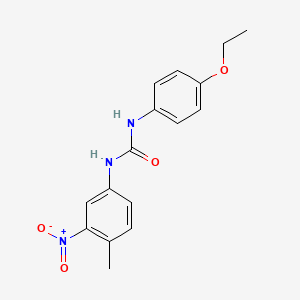 1-(4-Ethoxyphenyl)-3-(4-methyl-3-nitrophenyl)urea