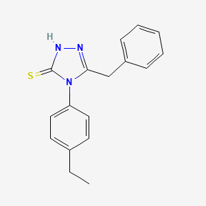 5-benzyl-4-(4-ethylphenyl)-4H-1,2,4-triazole-3-thiol