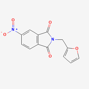 2-(furan-2-ylmethyl)-5-nitro-1H-isoindole-1,3(2H)-dione