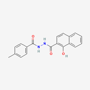 1-hydroxy-N'-(4-methylbenzoyl)-2-naphthohydrazide