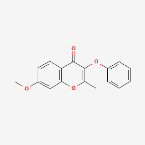 7-methoxy-2-methyl-3-phenoxy-4H-chromen-4-one