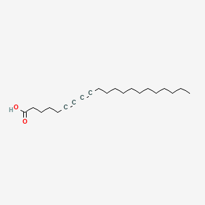 molecular formula C21H34O2 B574516 6,8-Heneicosadiynoic acid CAS No. 174063-94-6
