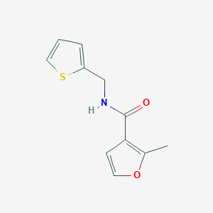 molecular formula C11H11NO2S B5745192 2-methyl-N-(2-thienylmethyl)-3-furamide 
