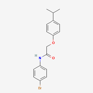 N-(4-bromophenyl)-2-(4-isopropylphenoxy)acetamide