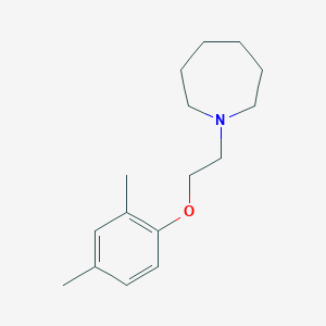 1-[2-(2,4-dimethylphenoxy)ethyl]azepane