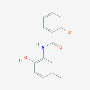 2-bromo-N-(2-hydroxy-5-methylphenyl)benzamide