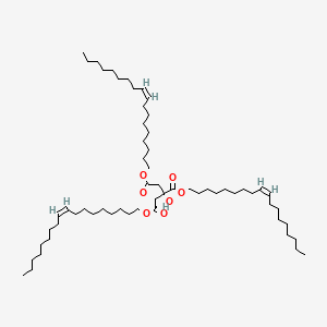 molecular formula C60H110O7 B574539 Trioleyl citrate CAS No. 175831-77-3