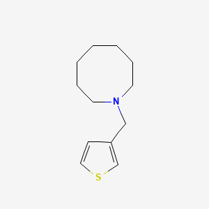 molecular formula C12H19NS B5745508 1-(3-thienylmethyl)azocane 