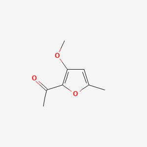B574551 1-(3-Methoxy-5-methylfuran-2-yl)ethanone CAS No. 162826-77-9