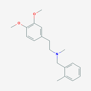 2-(3,4-dimethoxyphenyl)-N-methyl-N-(2-methylbenzyl)ethanamine