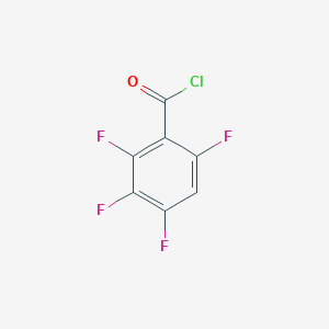 molecular formula C7HClF4O B057456 2,3,4,6-Tetrafluorobenzoyl chloride CAS No. 123016-51-3