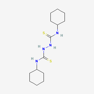 N,N'-dicyclohexyl-1,2-hydrazinedicarbothioamide