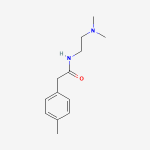 N-[2-(dimethylamino)ethyl]-2-(4-methylphenyl)acetamide