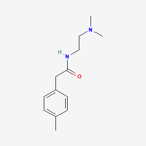 molecular formula C13H20N2O B5745704 N-[2-(dimethylamino)ethyl]-2-(4-methylphenyl)acetamide CAS No. 694449-20-2