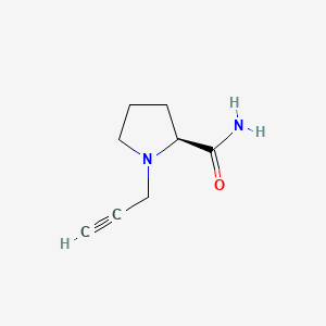 (S)-1-(Prop-2-yn-1-yl)pyrrolidine-2-carboxamide