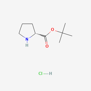 B574584 (R)-tert-Butyl pyrrolidine-2-carboxylate hydrochloride CAS No. 184719-80-0