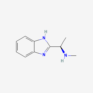 (1R)-1-(1H-Benzimidazol-2-yl)-N-methylethanamine