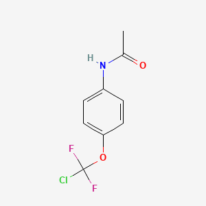 N-{4-[chloro(difluoro)methoxy]phenyl}acetamide