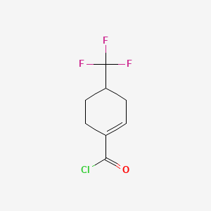 4-(Trifluoromethyl)cyclohex-1-ene-1-carbonyl chloride
