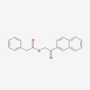 2-(2-naphthyl)-2-oxoethyl phenylacetate