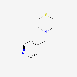 molecular formula C10H14N2S B5746770 4-(4-pyridinylmethyl)thiomorpholine 