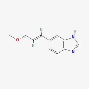 5-(3-Methoxyprop-1-en-1-yl)-1H-benzo[d]imidazole