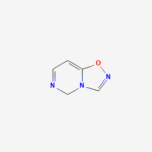 molecular formula C5H5N3O B574684 5H-[1,2,4]Oxadiazolo[4,5-c]pyrimidine CAS No. 178472-30-5