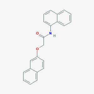 molecular formula C22H17NO2 B5746922 N-1-naphthyl-2-(2-naphthyloxy)acetamide CAS No. 6135-74-6