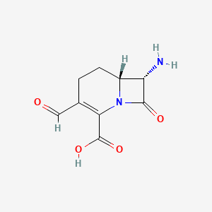 (6R,7S)-7-amino-3-formyl-8-oxo-1-azabicyclo[4.2.0]oct-2-ene-2-carboxylic acid