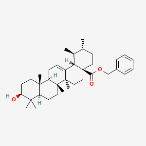 molecular formula C37H54O3 B574701 Benzyl ursolate CAS No. 192211-41-9