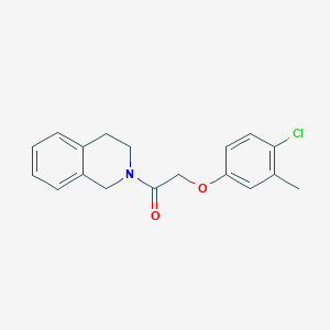 2-[(4-chloro-3-methylphenoxy)acetyl]-1,2,3,4-tetrahydroisoquinoline