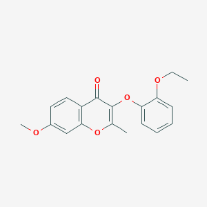 3-(2-ethoxyphenoxy)-7-methoxy-2-methyl-4H-chromen-4-one