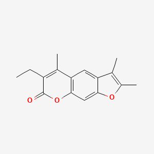 6-ethyl-2,3,5-trimethyl-7H-furo[3,2-g]chromen-7-one