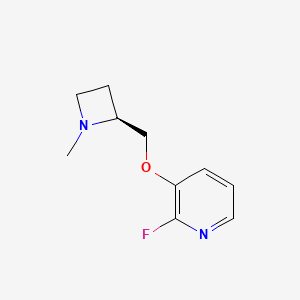 (S)-2-Fluoro-3-((1-methylazetidin-2-yl)methoxy)pyridine