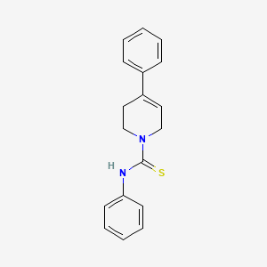 N,4-diphenyl-3,6-dihydro-1(2H)-pyridinecarbothioamide