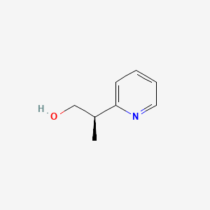 molecular formula C8H11NO B574732 (2R)-2-pyridin-2-ylpropan-1-ol CAS No. 194228-34-7