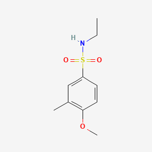 N-ethyl-4-methoxy-3-methylbenzenesulfonamide