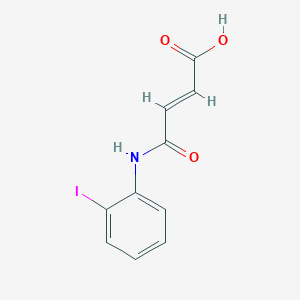 4-[(2-iodophenyl)amino]-4-oxo-2-butenoic acid