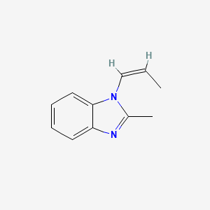 2-methyl-1-[(Z)-prop-1-enyl]benzimidazole