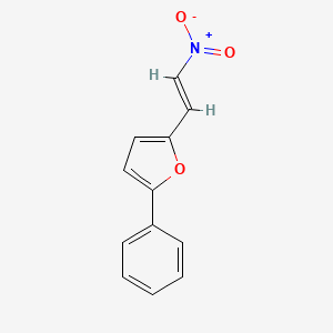 molecular formula C12H9NO3 B5747407 2-(2-nitrovinyl)-5-phenylfuran 