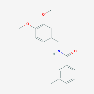 N-(3,4-dimethoxybenzyl)-3-methylbenzamide