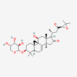 molecular formula C35H52O9 B574759 Cimicidanol 3-arabinoside CAS No. 161207-05-2