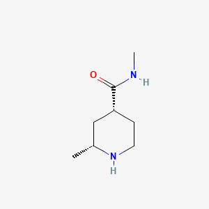 (2R,4R)-N,2-dimethylpiperidine-4-carboxamide