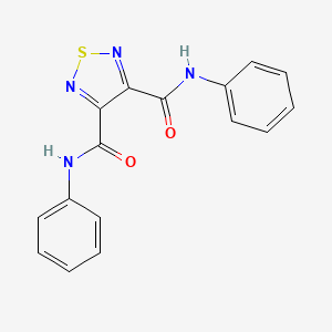 N,N'-diphenyl-1,2,5-thiadiazole-3,4-dicarboxamide