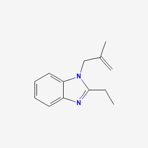 2-ethyl-1-(2-methyl-2-propen-1-yl)-1H-benzimidazole